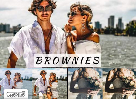 مجموعه پریست لایت روم براونی - Brownies Lightroom Presets Dekstop and Mobile 